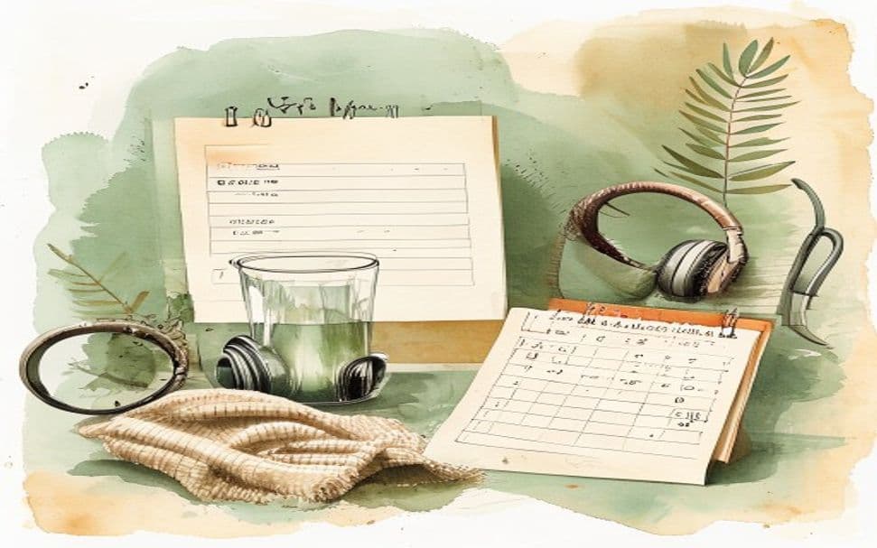 72-hour checklist showing how to prepare for a psilocybin trip